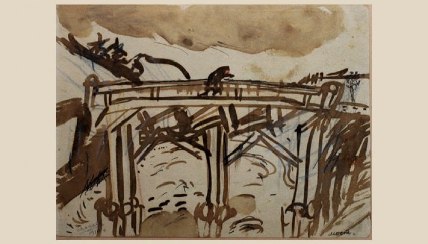'The Bridge' by Marc Chagall