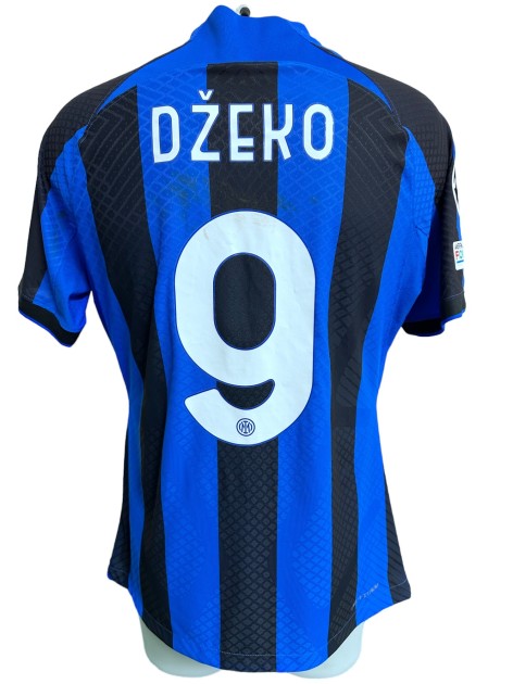 Dzeko's Unwashed Shirt Manchester City vs Inter Milan 2023, UCL Final Istanbul 2023