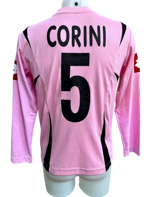 Maglia Indossata Corini Palermo vs Lazio, 2007