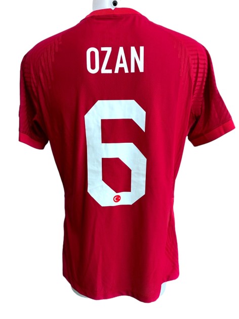 Ozan's Match-Issued Shirt, Turkey vs Italy EURO 2020