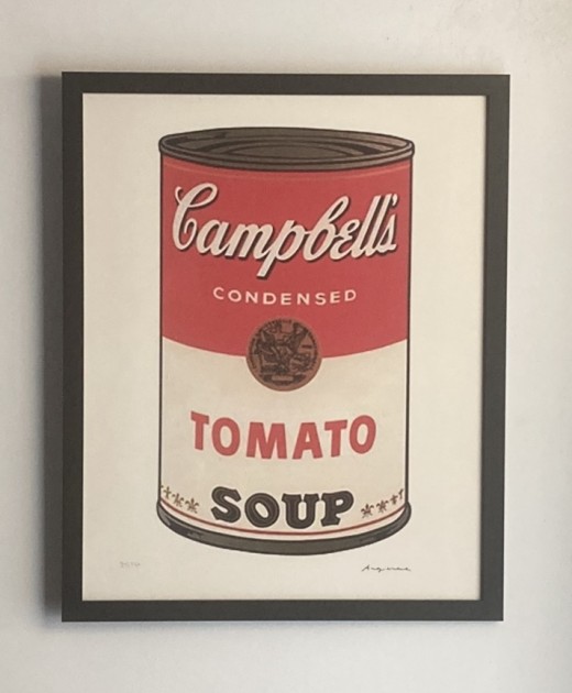 Andy Warhol "Campbell's Tomato Soup" Lithograph