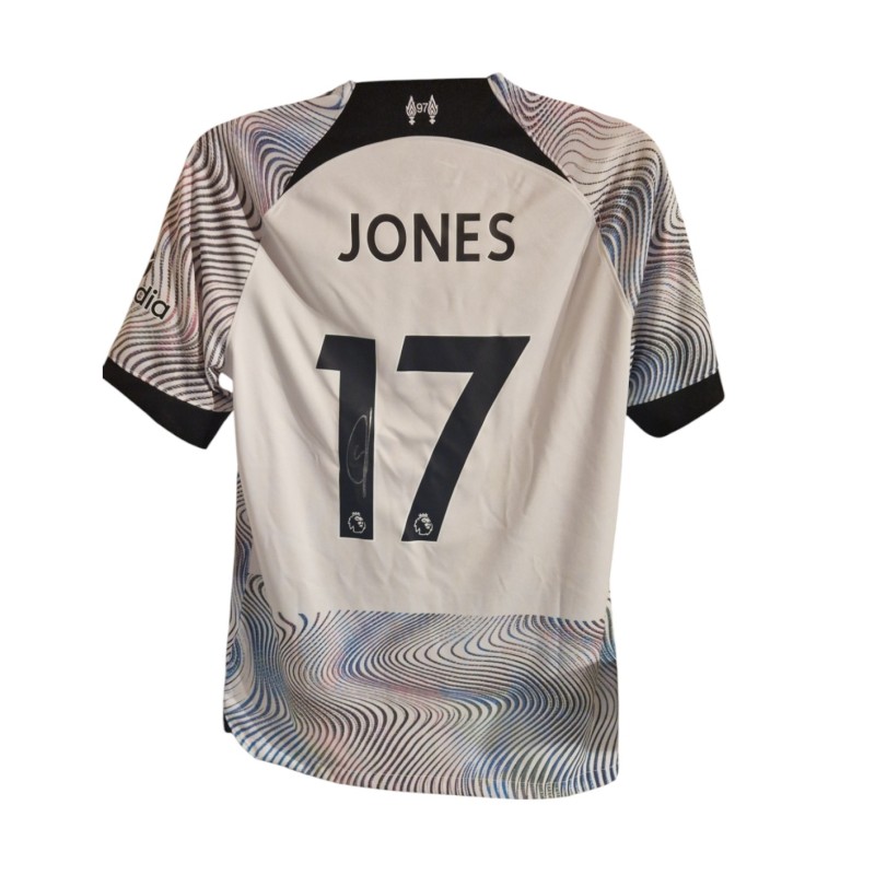 Curtis Jones' Liverpool 2022/23 Signed Official Shirt 