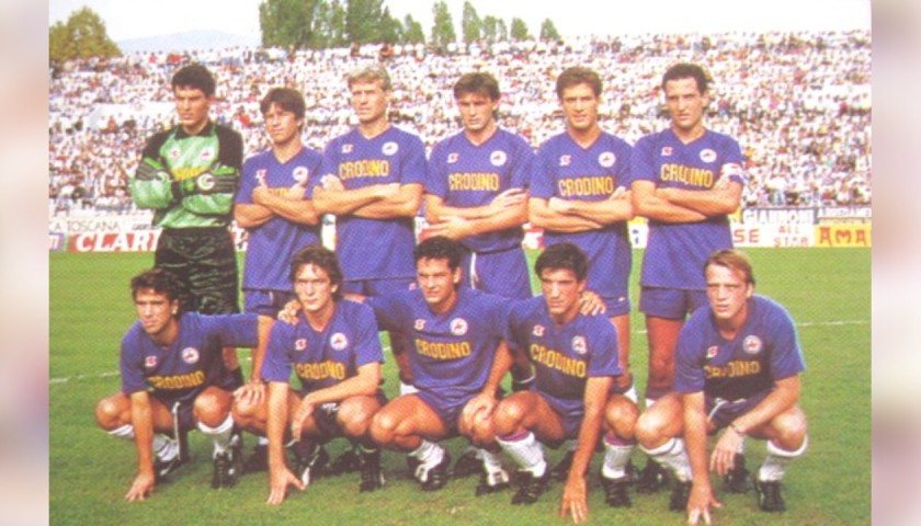 Dunga's Official Fiorentina Kit, 1988/89