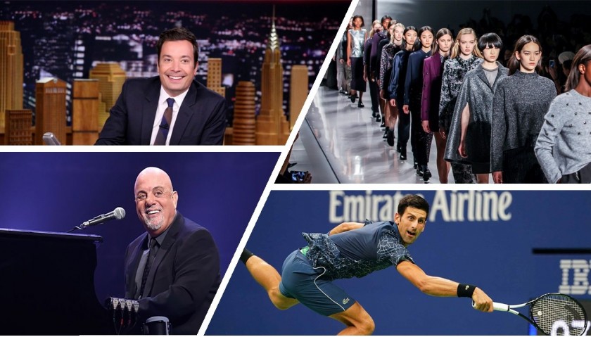 NYC Experience: Fashion Week, US Open, Billy Joel and Jimmy Fallon 