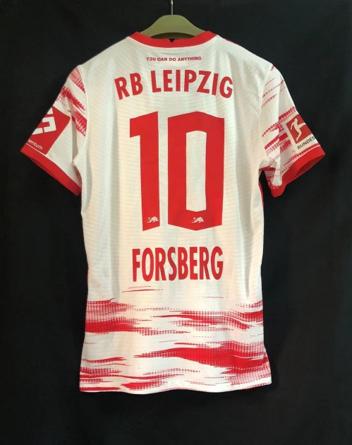 Emil Forsberg's RB Leipzig Match Worn Shirt