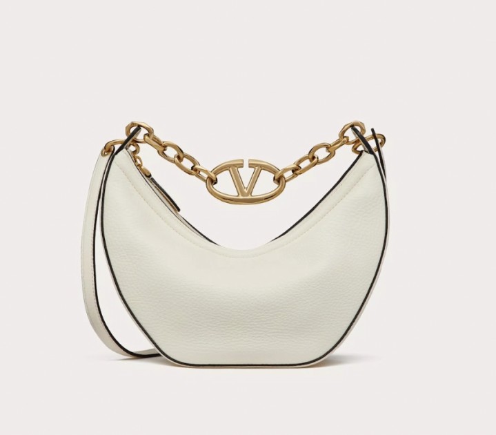 Valentino Garavani Moon Bag White