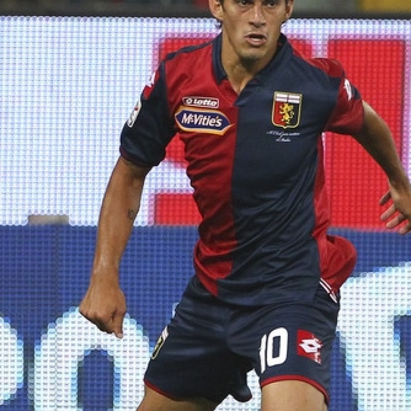 Genoa Perotti match issued shirt, Serie A 2014/2015