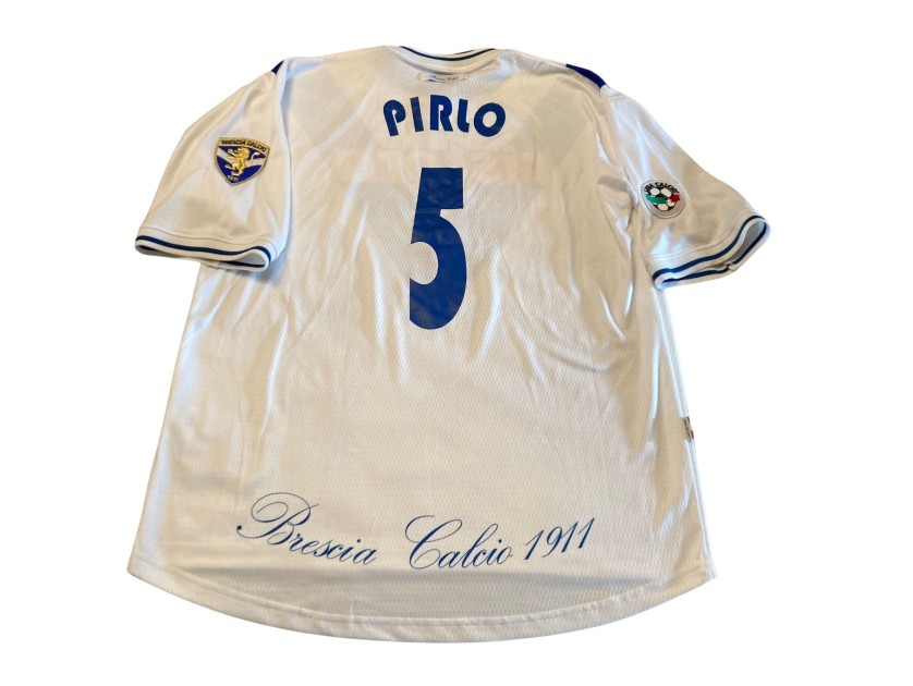 Maglia gara Pirlo Brescia, 2000/01