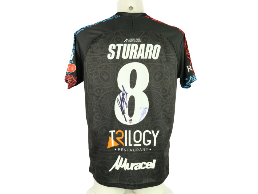 Sturaro's Unwashed Signed Shirt, Catania vs Monterosi Tuscia 2024