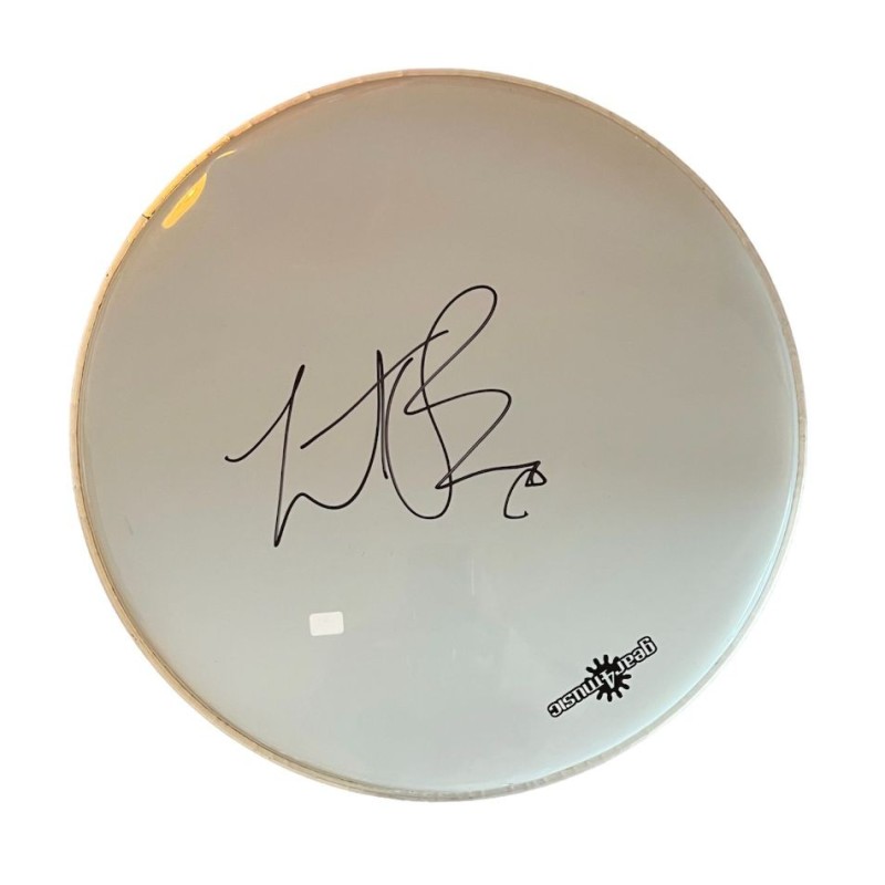 Charlie Watts of The Rolling Stones Signed Drum Head