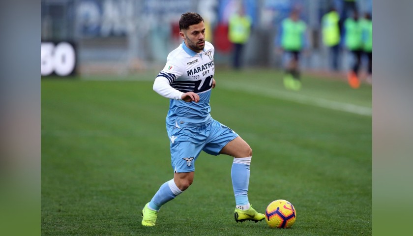Durmisi's Lazio Worn Shirt, Serie A 2018/19