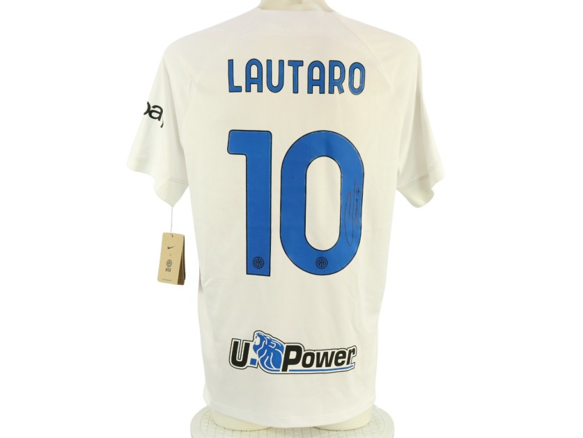 Lautaro Official Inter Milan Signed Shirt, 2023/24 "Ninija Turtles Edition"