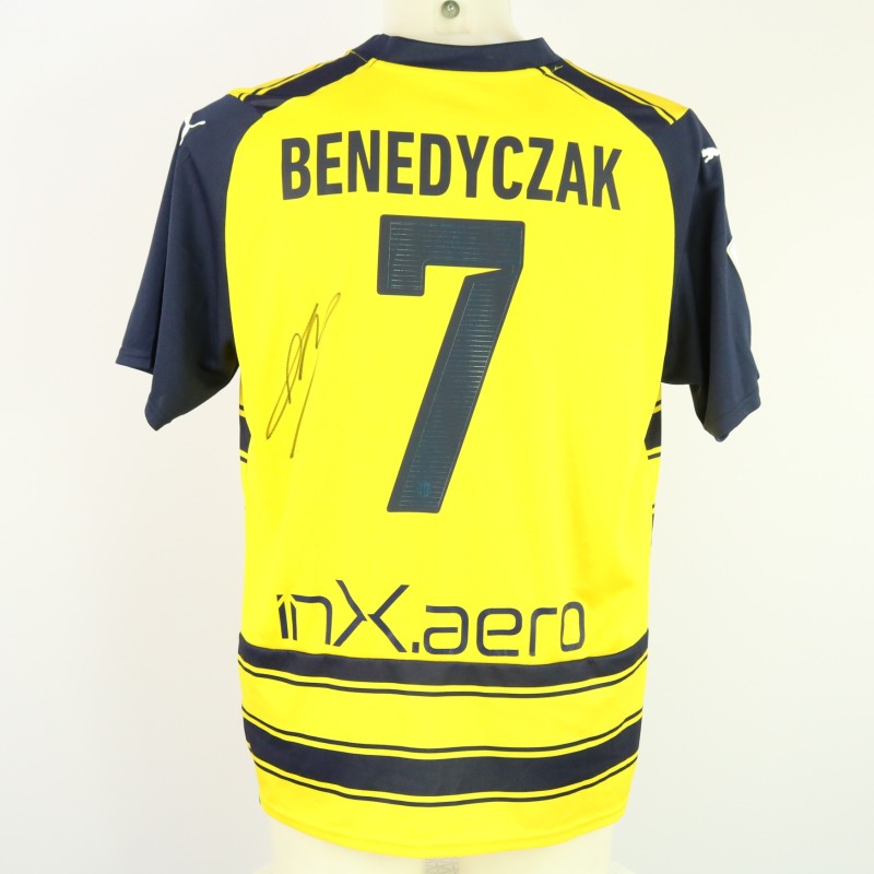Benedyczak's Unwashed Signed Shirt, Palermo vs Parma 2024