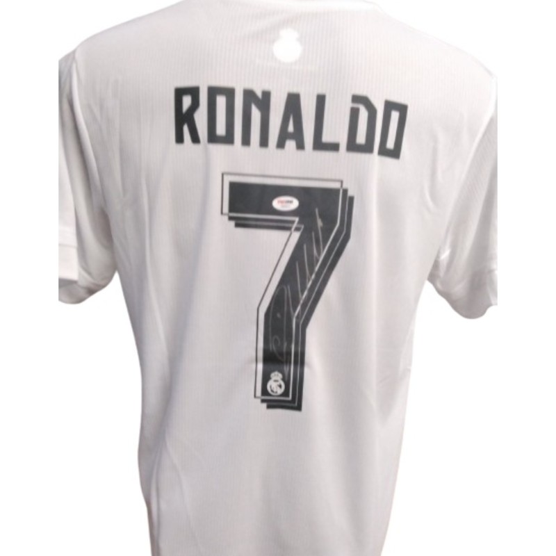 Cristiano Ronaldo Replica Real Madrid Signed Shirt, UCL Final Milan 2016