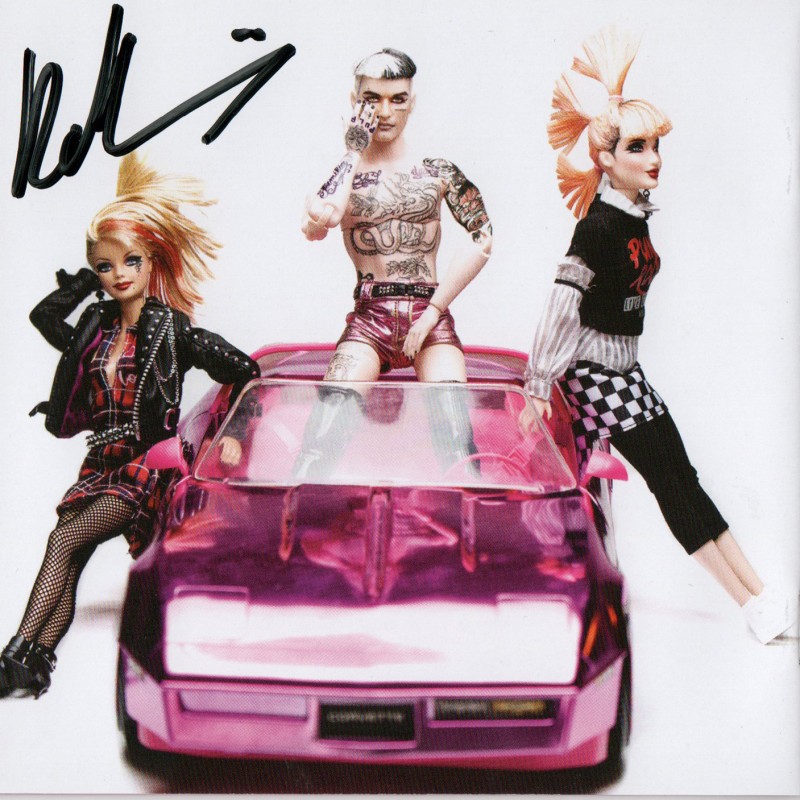 '1990' CD Signed by Achille Lauro