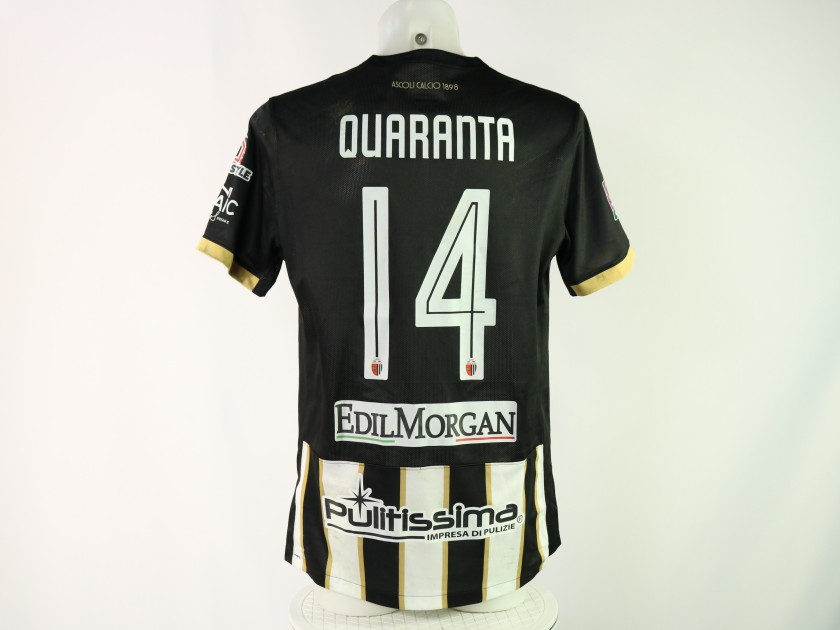 Quaranta's Unwashed Shirt, Ascoli vs Pontedera 2024