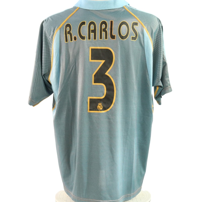 Roberto Carlos' Real Madrid Match-Issued Shirt, 2003/04