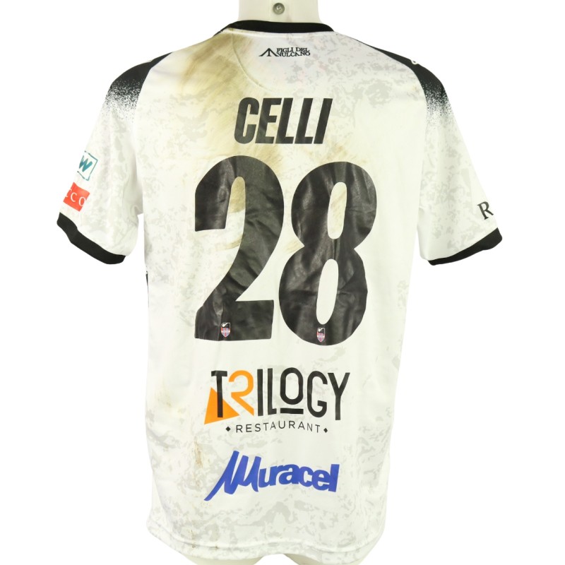 Celli's unwashed Shirt, Crotone vs Catania 2024 