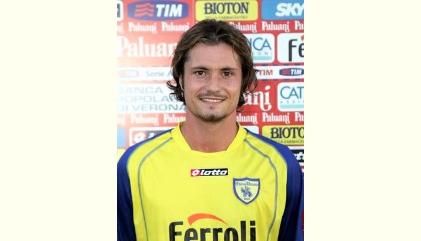 Moro's Chievo Verona Match Shirt, 2005/06