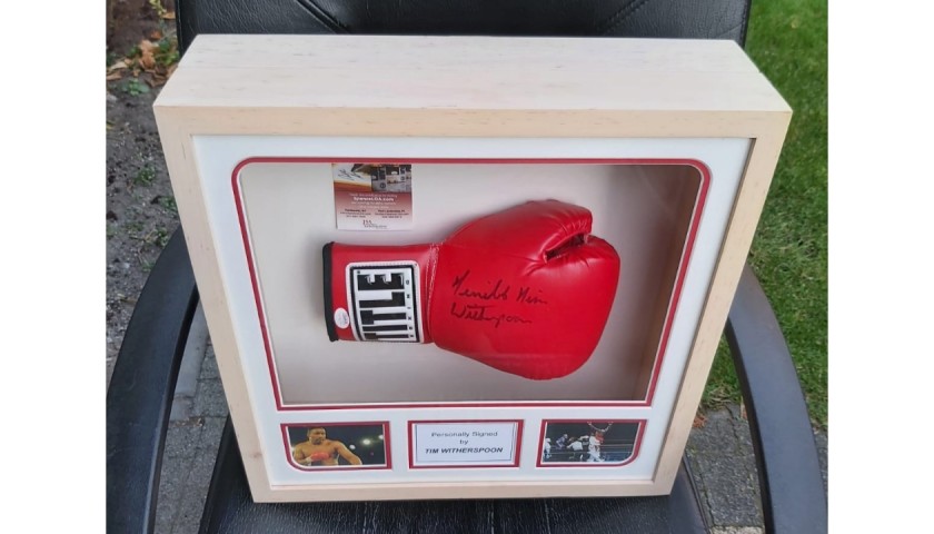 Tim Witherspoon's Signed Boxing Glove