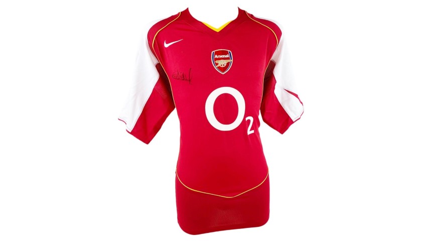 Thierry Henry Signed Shirt Redcurrent - Arsenal F.C. - Lord Souvenirs