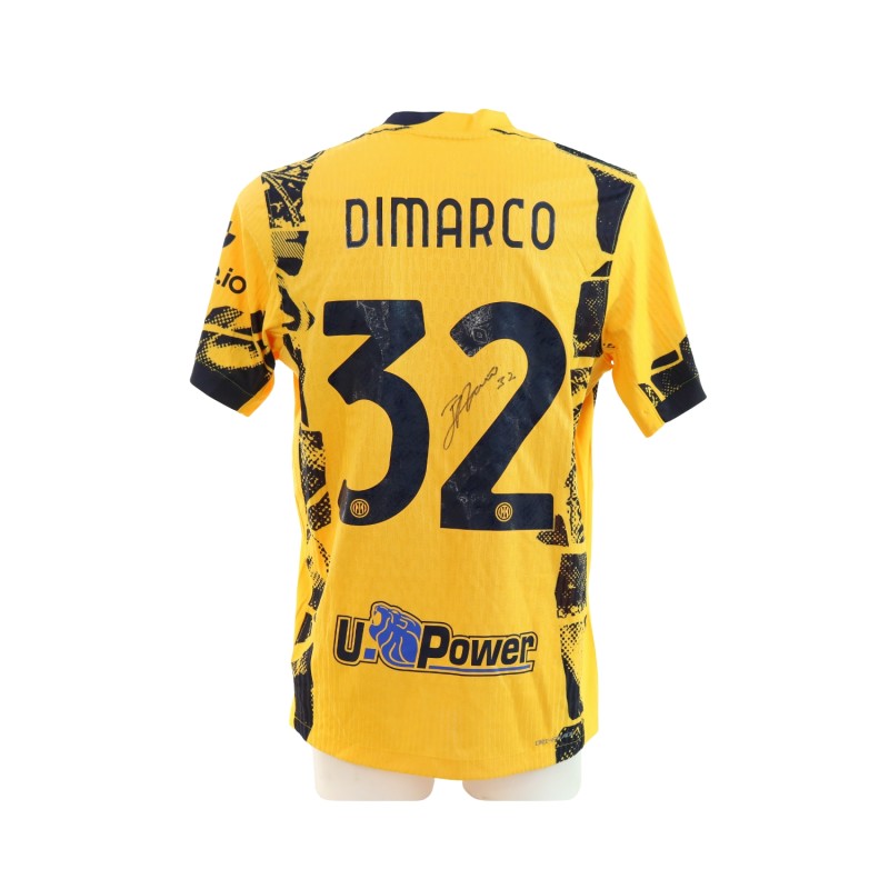 Di Marco's Official Inter Signed Shirt, 2024/25 