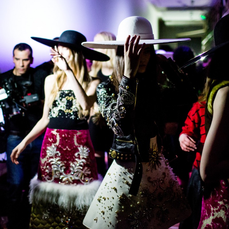 Meet Fausto Puglisi at the Puglisi Fashion Performance in Milan