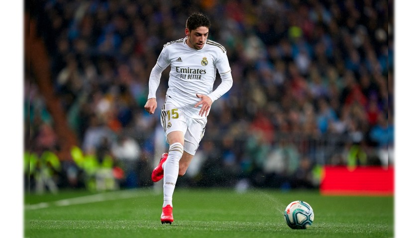 Valverde's Official Real Madrid Signed Shirt 2019/20