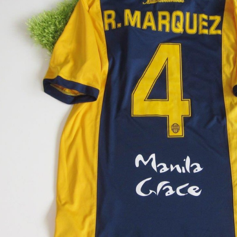 Marquez's Hellas Verona match issued shirt, Serie A 2014/2015