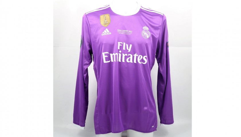 Cristiano Ronaldo's Match-Issued/Worn Shirt, 2017 Cardiff Final -  CharityStars