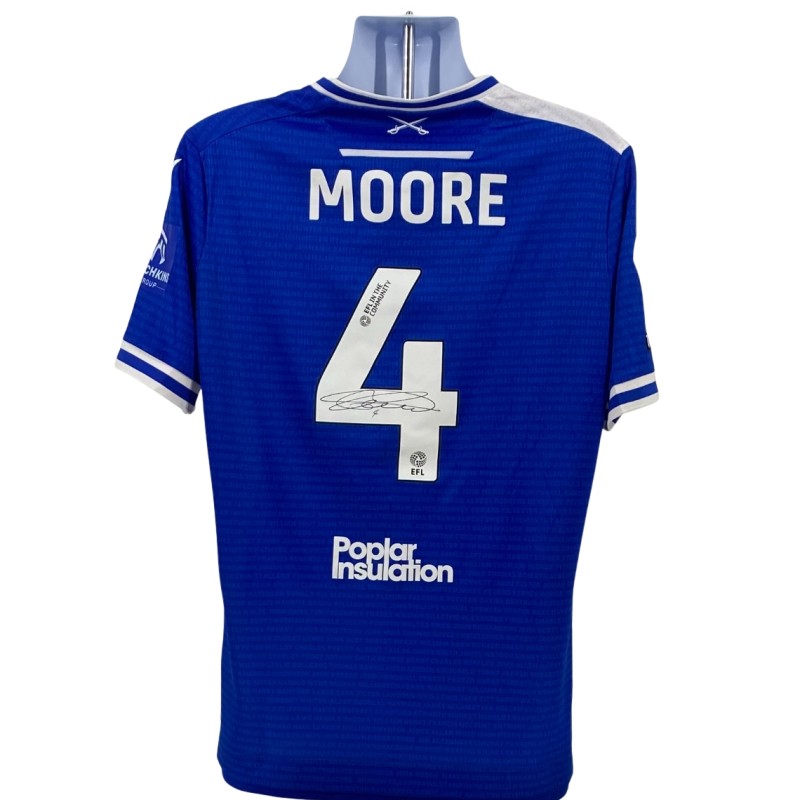 Moore's Bristol Rovers EFL Sky Bet League One Signed Match Worn Shirt, vs Wigan