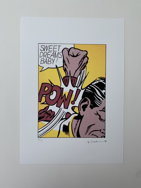 "Sweet Dreams Baby!" by Roy Lichtenstein - Signed 