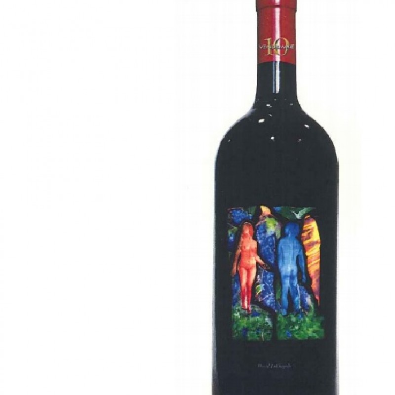 Rare bottle of wine "Rapture of the Grape"