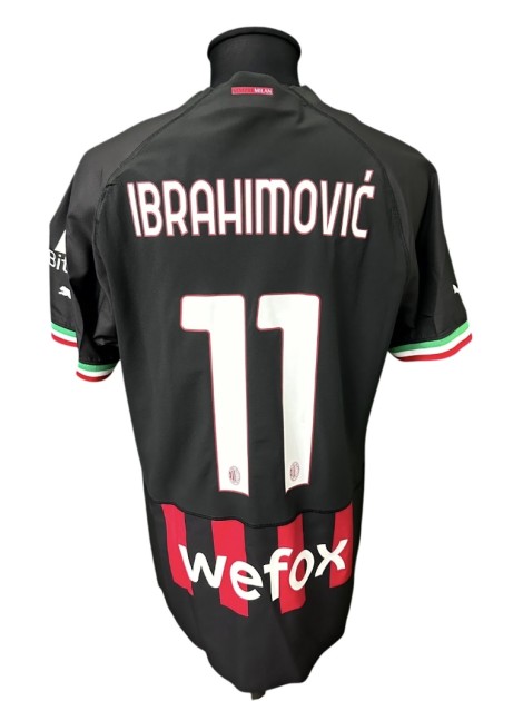 Ibrahimovic's Milan Official Shirt, 2022/23