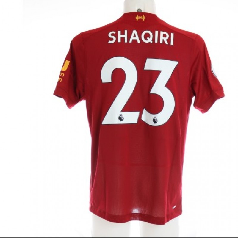 Maglia Shaqiri Liverpool FC in edizione limitata, 2019/20 – preparata ed autografata 