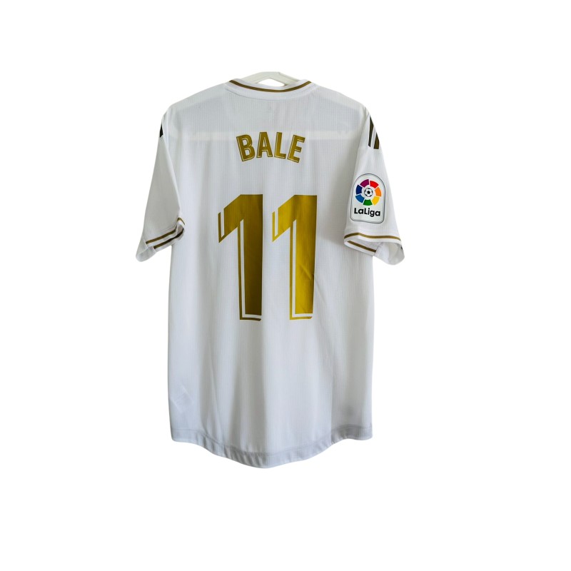 Gareth Bale's Real Madrid 2019/20 Match Worn Shirt Vs Alaves