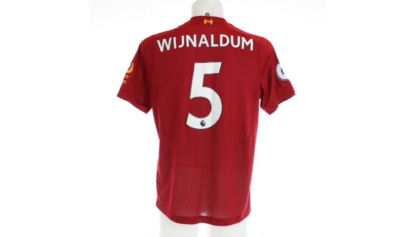 Wijnaldum's Issued and Signed Limited Edition 19/20 Liverpool FC Shirt
