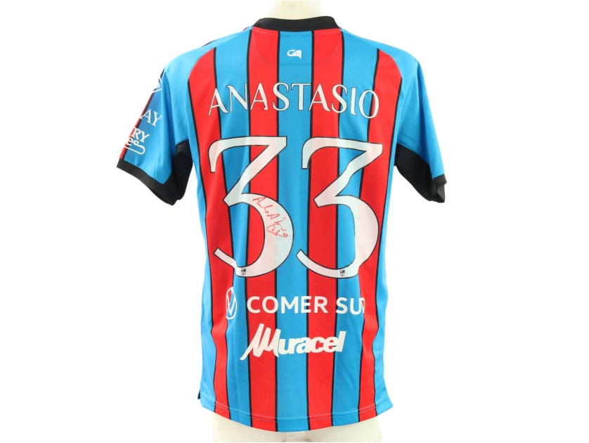 Anastasio's Catania vs Foggia Signed Unwashed Shirt, 2025