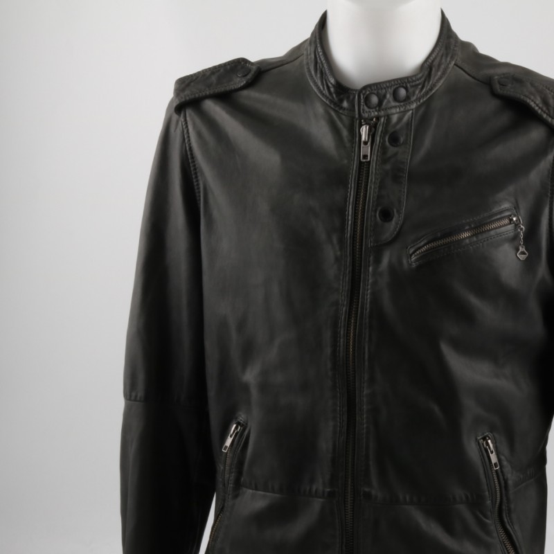 Diesel man leather jacket