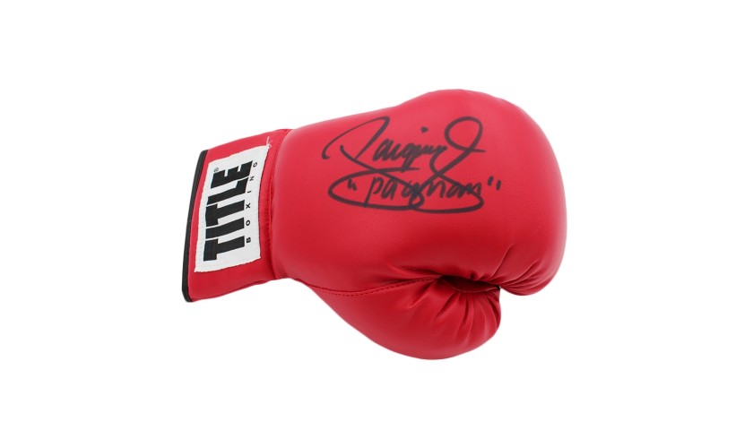 Manny Pacquiao Signed Boxing Glove