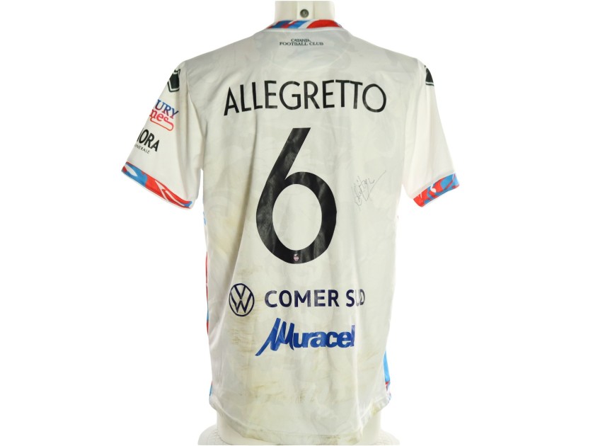 Allegretto's Signed Unwashed Shirt, Atalanta U23 vs Catania 2026 
