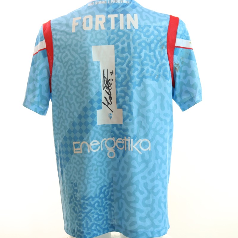 Fortin's Signed Unwashed Shirt, Padova vs Union Clodiense 2025