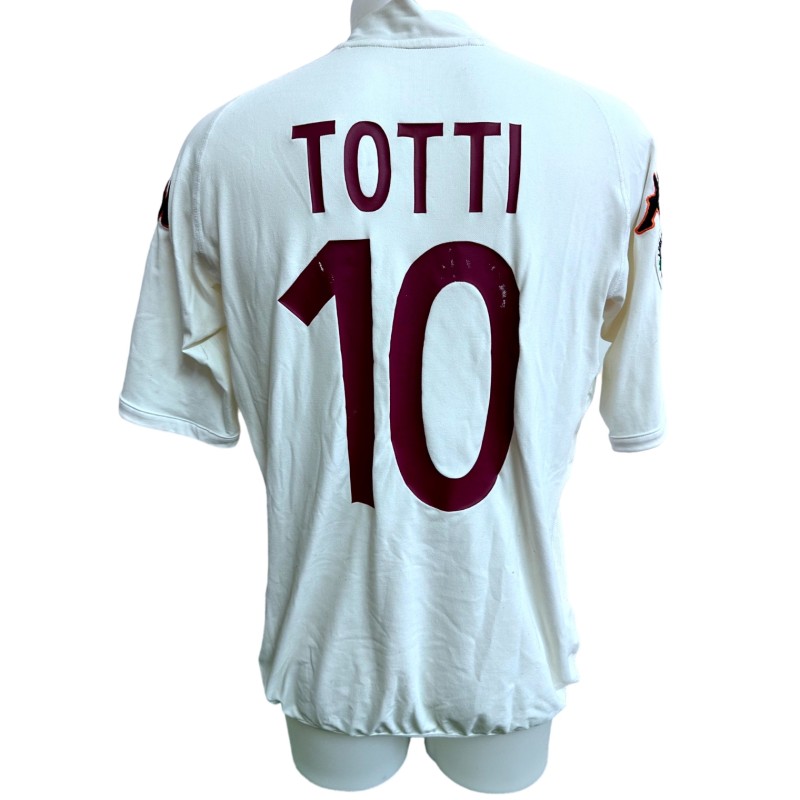 Totti's Roma Match- Issued Shirt, 2002/03