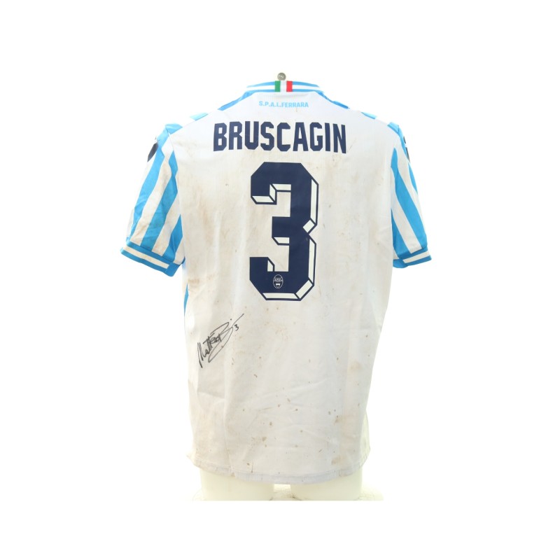 Bruscagin's Signed Unwashed Shirt, Pontedera vs SPAL 2024 