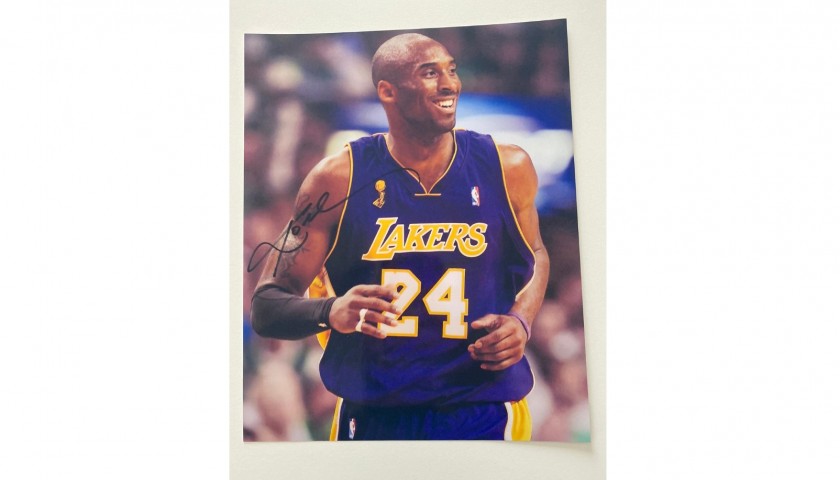 Photograph Signed by Kobe Bryant