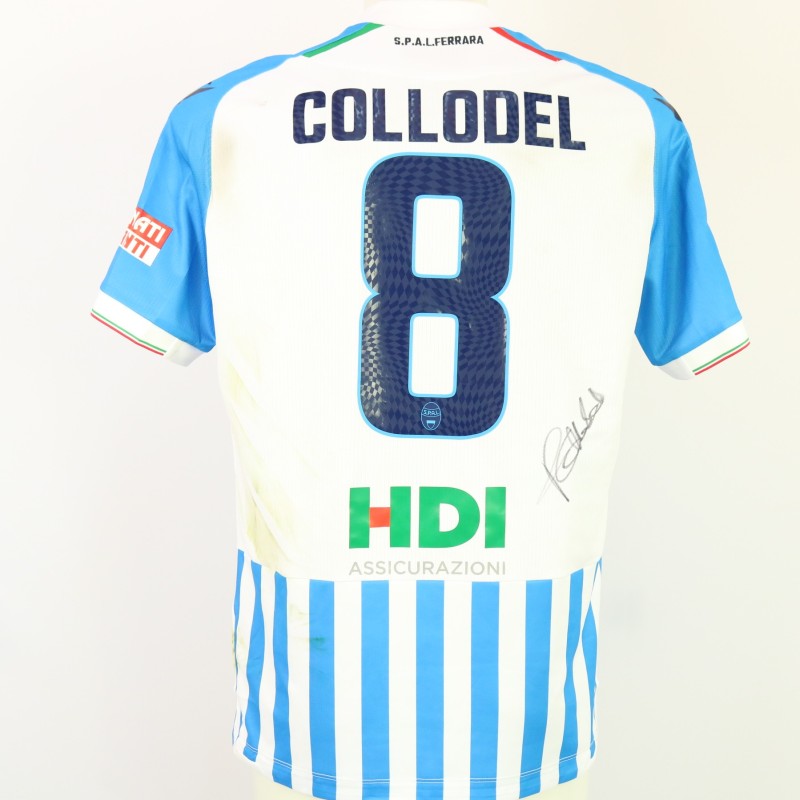 Collodel's unwashed Signed Shirt, SPAL vs Carrarese 2024 