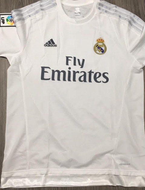 Official Bale Real Madrid shirt, La Liga 15/16 - signed