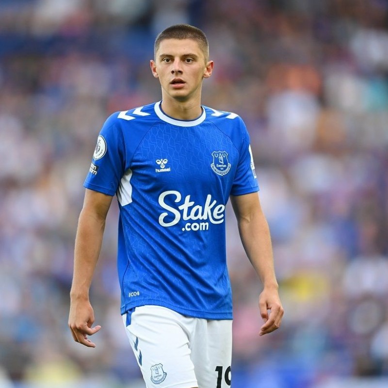 Vitaliy Mykolenko's Everton 2022/23 Signed Official Shirt