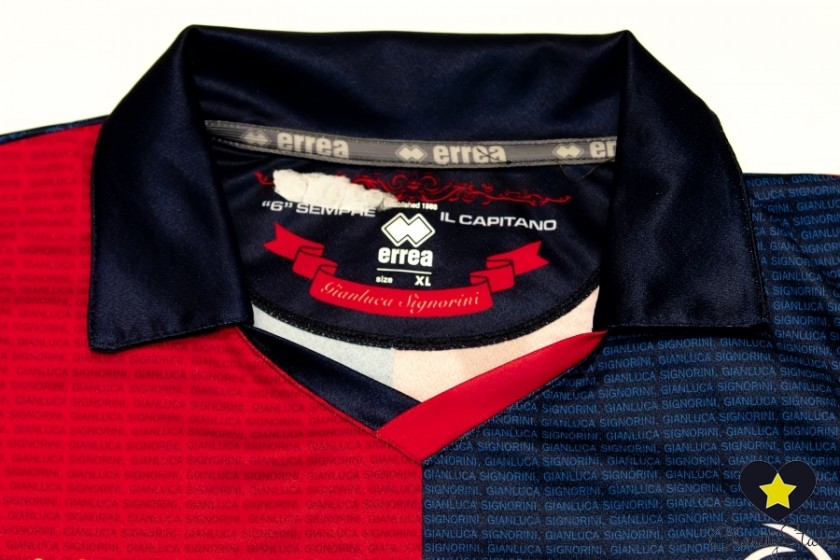 Maglia indossata da Fontolan per il Derby Genoa Samp Slancio di Vita 2013