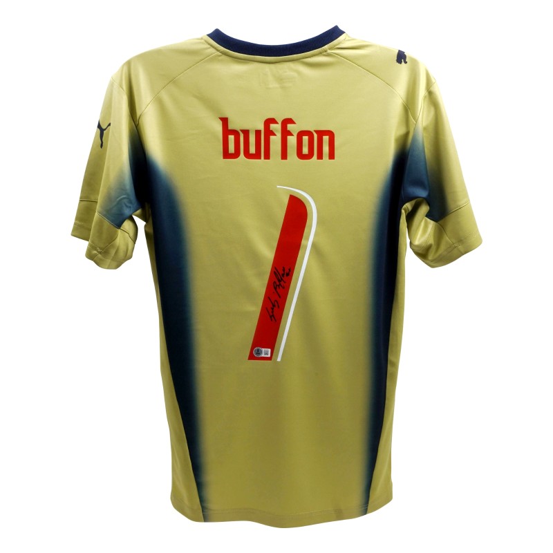 Replica della maglia dell'Italia firmata da Gianluigi Buffon